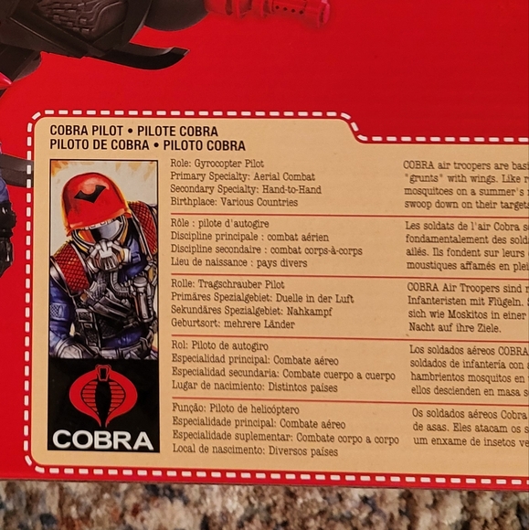 G.I. Joe Retro Collection Cobra F.A.N.G. FANG BRAND NEW Walmart Exclusive Toy - Picture 6 of 12